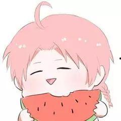 网红吃瓜动漫图片头像,动漫头像下的趣味人生